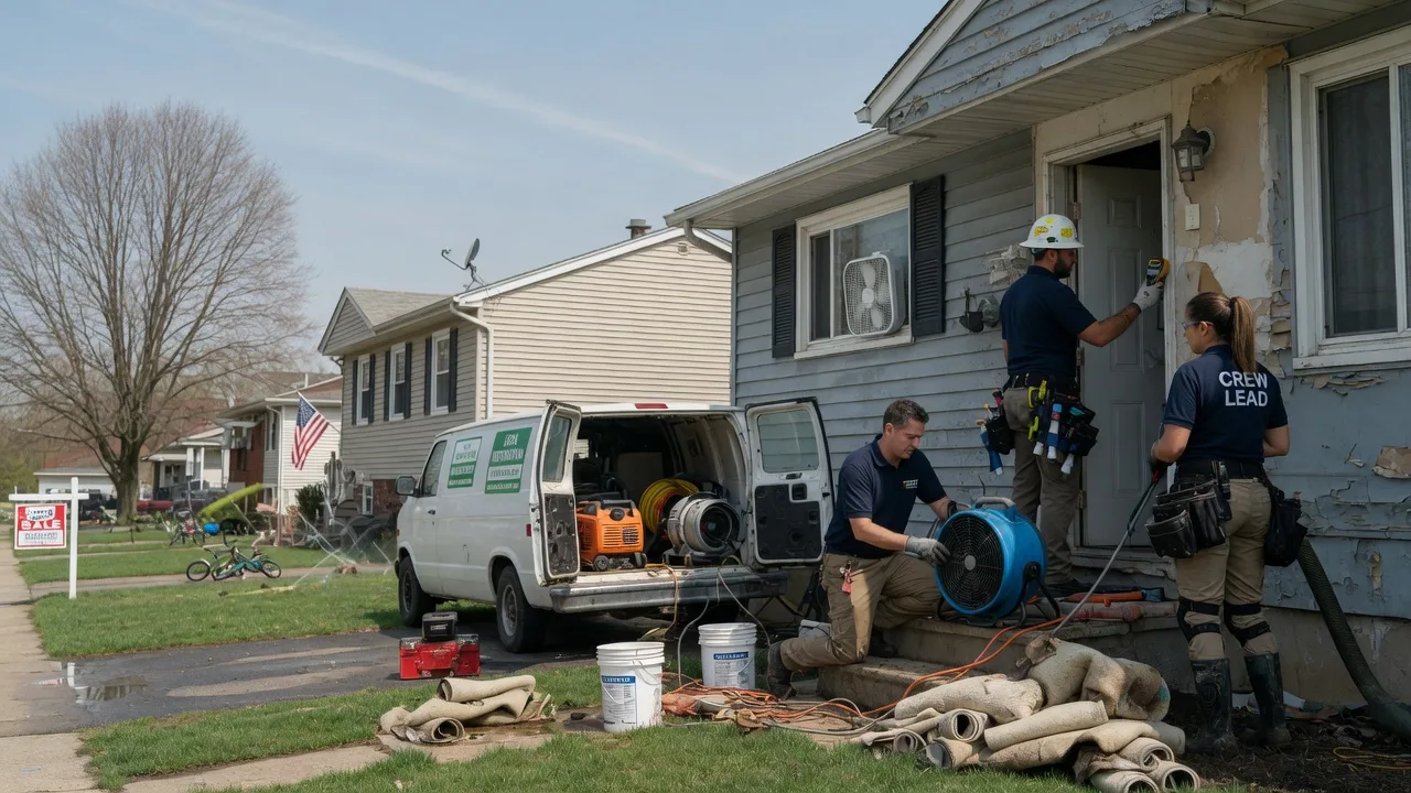 Flood Cleanup in Chippewa Lake, OH near me